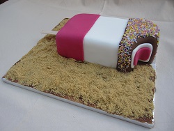 fab lolly birthday cake